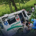 Ambulancia se accidenta en Córdoba