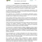 Rector del ITI responde tras las denuncias presentadas por padres de familia y profesores