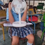 Estudiantes de colegio en Sincelejo dan clases sin luz desde hace 3 meses