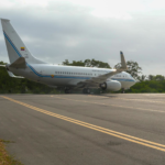 Gustavo Petro aterrizó en el aeropuerto de Tolú
