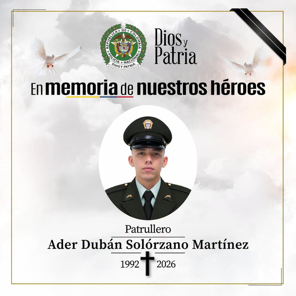 Patrullero fallecido 
